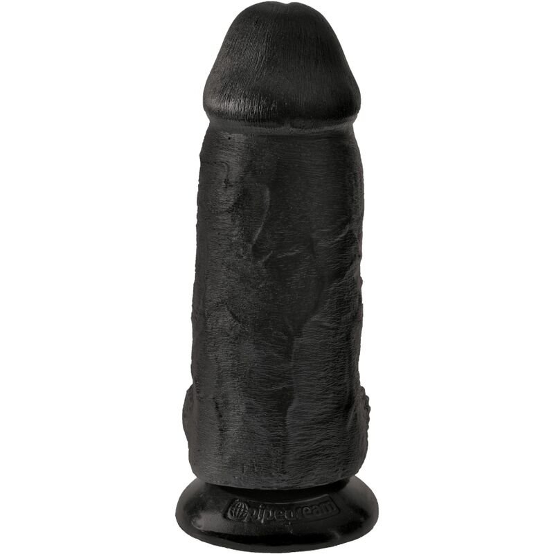 KING COCK - PÊNIS GORDINHO REALISTA 23 CM PRETO - Image 3