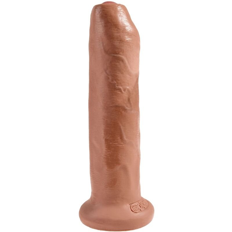 KING COCK - PÊNIS REALÍSTICO SEM CORTES 17.8 CM CARAMELO - Image 2