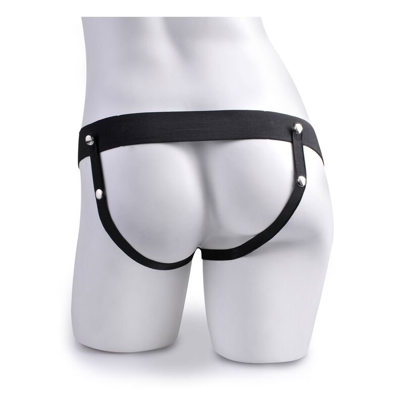 FETISH FANTASY SERIES - ARNÊS AJUSTVEL PÉNIS REALÍSTICO COM BOLAS SQUIRTING 19 CM - Image 4