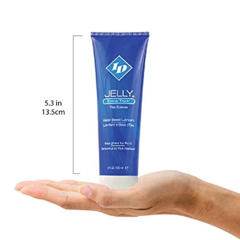ID JELLY - LUBRIFICANTE À BASE DE ÁGUA TUBO DE VIAGEM EXTRA GROSSO 120 ML - Image 3