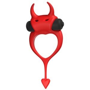 ADRIEN LASTIC – DEVOL COCKRING ANEL VIBRADOR VERMELHO