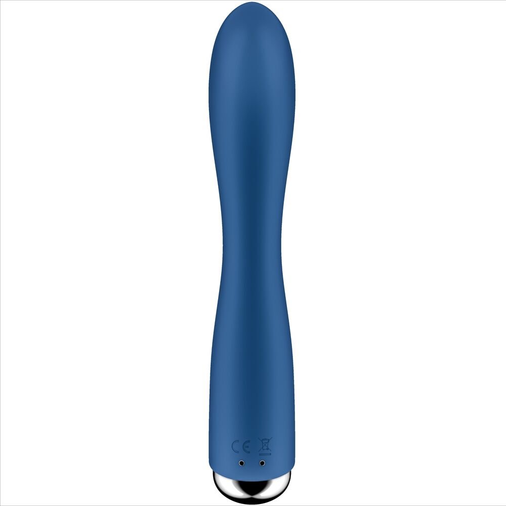 SATISFYER - SPINNING COELHO 1 CLITÓRIS E ESTIMULAO G-SPOT AZUL - Image 4