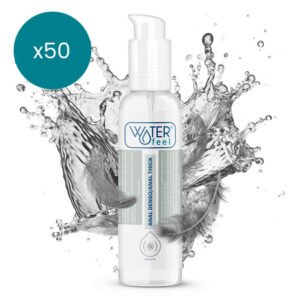 WATERFEEL – LUBRIFICANTE ANAL 150 ML PACK 50 UNIDADES