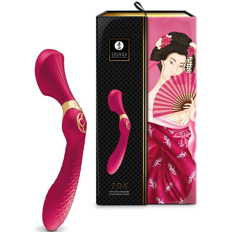 SHUNGA - ZOA MASSAGER ÍNTIMO FÚCSIA - Image 3