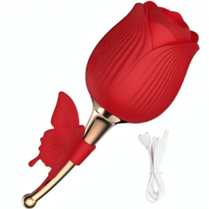ARMONY – FLOR DE BORBOLETA SUCÇÃO VERMELHA