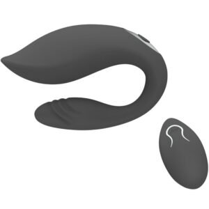 ARMONY – MARTHA VIBRADOR PARA CASAIS PRETO CONTROLE REMOTO