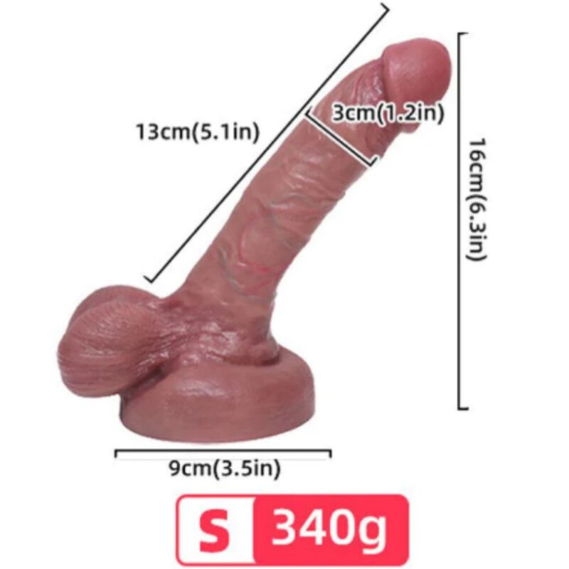 ARMONY - DILDO SILICONE LÍQUIDO REALISTA 13 CM - Image 2