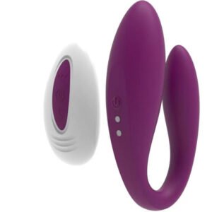 ARMONY – VIBRADOR KITTY PARA CASAIS VIOLETA CONTROLE REMOTO