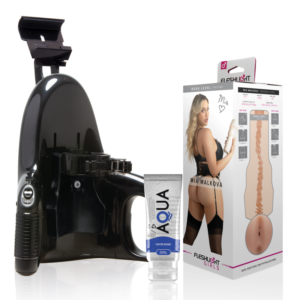 FLESHLIGHT – MIA MALKOVA BOSS LEVEL + LANÇAMENTO UNIVERSAL + LUBRIFICANTE AQUA QUALITY 50 ML