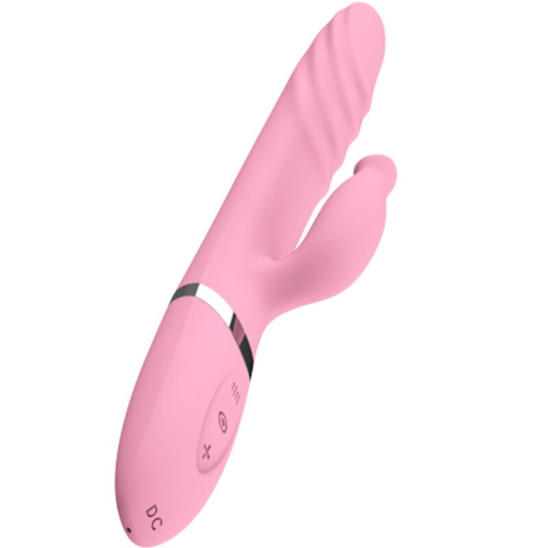 ARMONY - VIBRADOR E THRUSTING COM LÍNGUA DE EFEITO DE CALOR ROSA - Image 5