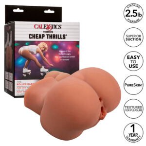 CALEXOTICS – THE ROLLER BABE DUPLO MASTURBADOR REALÍSTICO CARNE