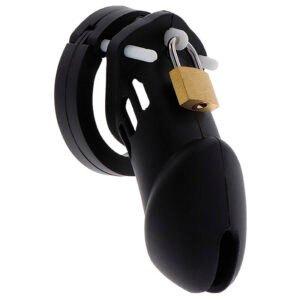 HIDDEN DESIRE – EXTREME GAIOLA DE PÉNIS DE CASTIDADE SILICONE TAMANHO L PRETO