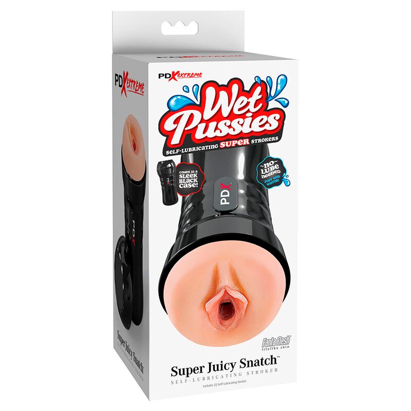 PDX EXTREME - WET PUSSIES AUTOLUBRIFICANTE MASTURBADOR CARNE - Image 2