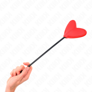 KINK – PALETA FORMA DE CORAÇÃO VERMELHO 33 X 10 CM