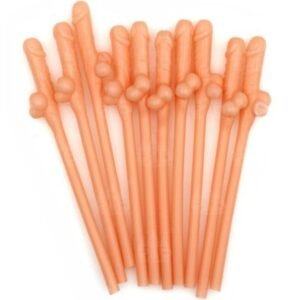 DIABLO PICANTE – 10 CANUDOS EM FORMATO DE PÊNIS