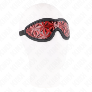KINK – FAIXA DE CABEÇA PADRÃO DIAMANTE VERMELHO 20,5 x 6 CM