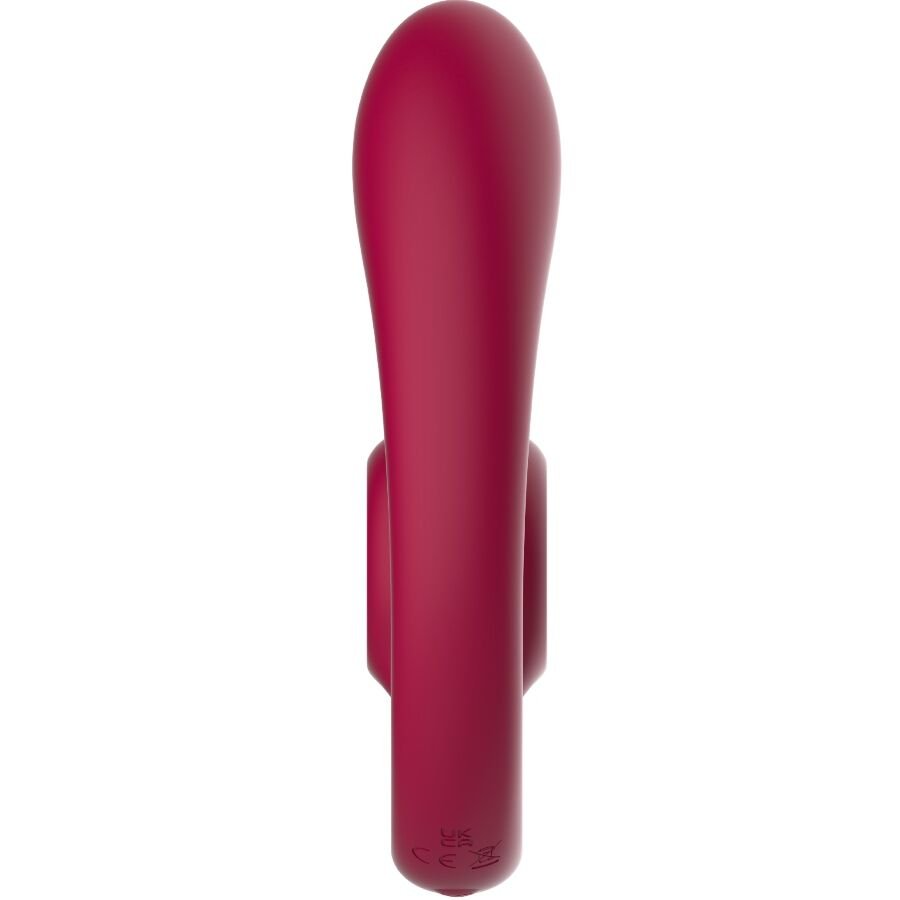 SNAIL VIBE - GIZI DUO ESTIMULADOR DE CASAIS COM CONTROLE REMOTO BURGUNDY - Image 5