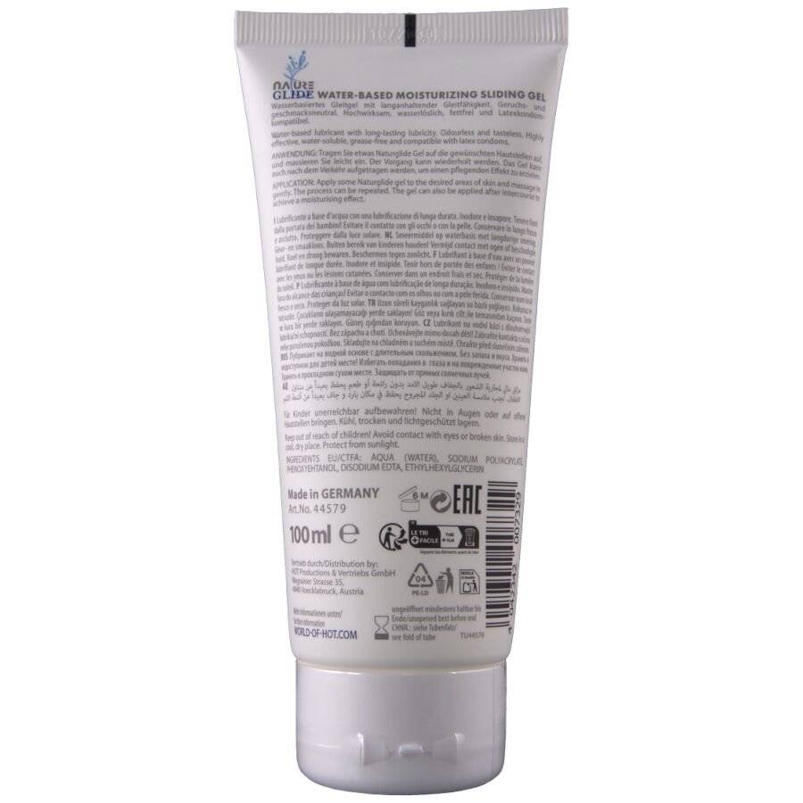 HOT - NATURE GLIDE LUBRIFICANTE À BASE DE ÁGUA 100ML - Image 2