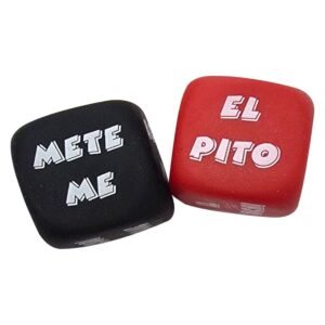 DIABLO PICANTE – 2 DADOS DE AÇÃO E PARTE DO CORPO (COR ALEATÓRIA)