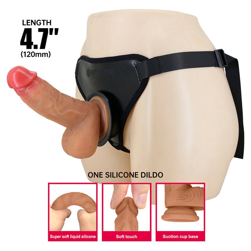 PRETTY LOVE - ARNÊS UNIVERSAL COM DILDO REALISTA - Image 2