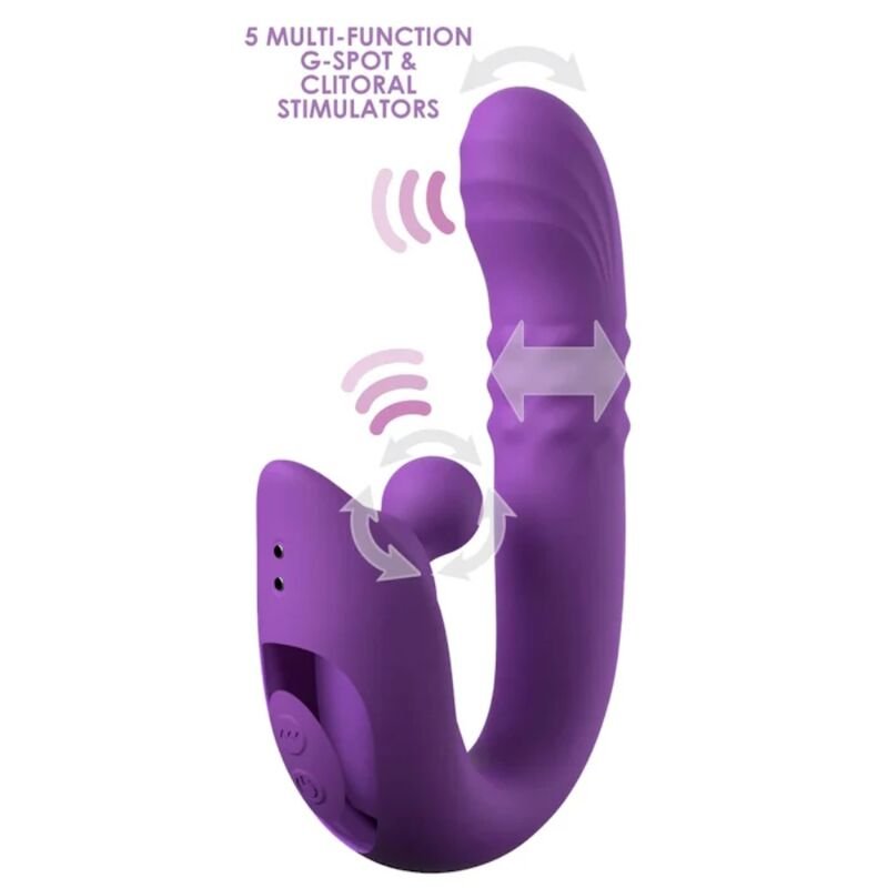 FANTASY FOR HER - HARMONI PRO VIBRADOR COELHO ROXO PARA PONTO G E CLITÓRIS - Image 2