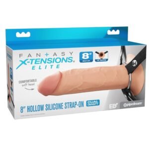 FANTASY X-TENSIONS ELITE – STRAP-ON DE SILICONE OCO DE 20,3 CM