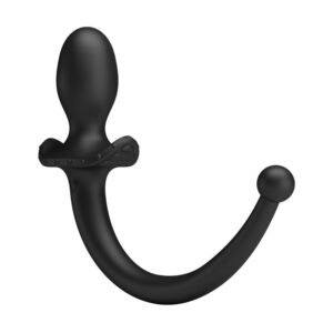 PRETTY LOVE – VIBRADOR ANAL E PERÍNEO COM CONTROLE POR APLICATIVO ANTHONY, PRETO