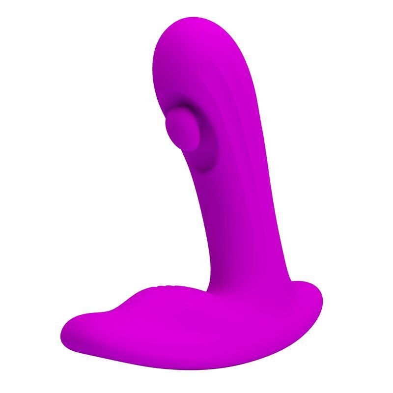 PRETTY LOVE - MASSAGEADOR DE PRÓSTATA RECARREGÁVEL BAUER COM 12 MODOS - ROXO - Image 2