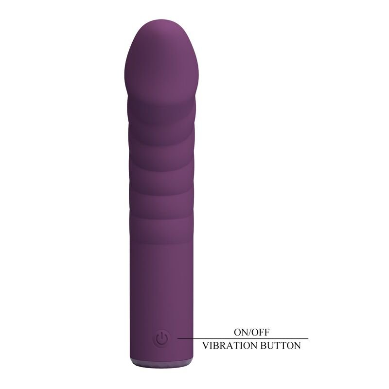 PRETTY LOVE - VIBRADOR RECARREGÁVEL RYLAND COM 10 FUNÇÕES - ROXO - Image 2