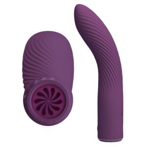PRETTY LOVE – VIBRADOR RECARREGÁVEL KISSELL COM 10 FUNÇÕES – ROXO