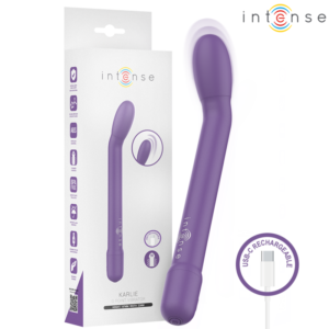 INTENSE – ESTIMULADOR DE PONTO G RECARREGÁVEL KARLIE ROXO
