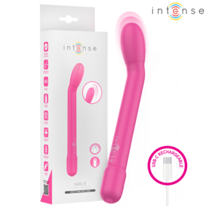 INTENSE – ESTIMULADOR DE PONTO G RECARREGÁVEL KARLIE ROSA