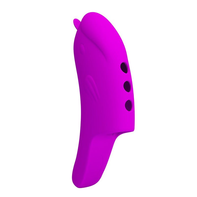 PRETTY LOVE - VIBRADOR DE DEDO RECARREGÁVEL PETERSON HONEY FINGER ROXO - Image 5