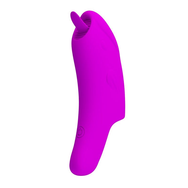 PRETTY LOVE - VIBRADOR DE DEDO RECARREGÁVEL PETERSON HONEY FINGER ROXO - Image 4