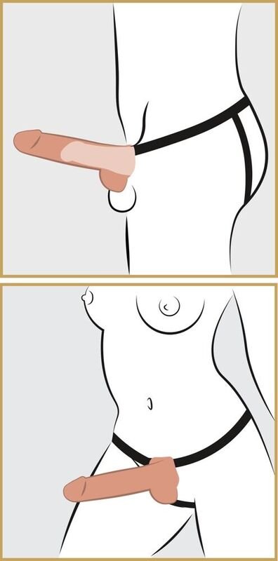 FETISH FANTASY SERIES - ARNÊS AJUSTVEL PÉNIS REALÍSTICO COM BOLAS SQUIRTING 19 CM - Image 5
