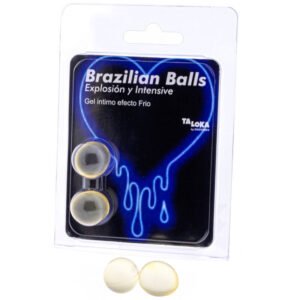 TALOKA – 2 BOLAS BRASILEIRAS GEL EMOCIONANTE EFEITO FRIO E VIBRAO