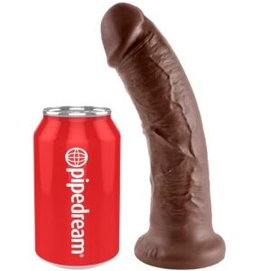 KING COCK – 8 DILDO MARROM 20.3 CM
