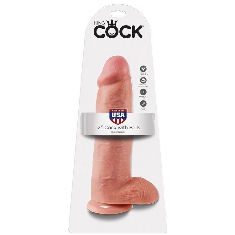 KING COCK - CARNE DE DILDO COM BOLAS 30.48 CM - Image 5