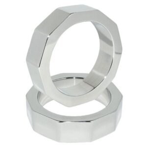 METAL HARD – ANEL PARA PÊNIS E PORCA DE TESTÍCULO 50 MM