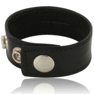 LEATHER BODY – CINTA DE PÊNIS AJUSTVEL EM COURO PRETO