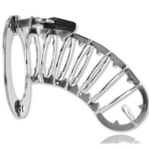 METAL HARD – GAIOLA PARA PÉNIS COM FECHADURA DE SEGURANA 14 CM