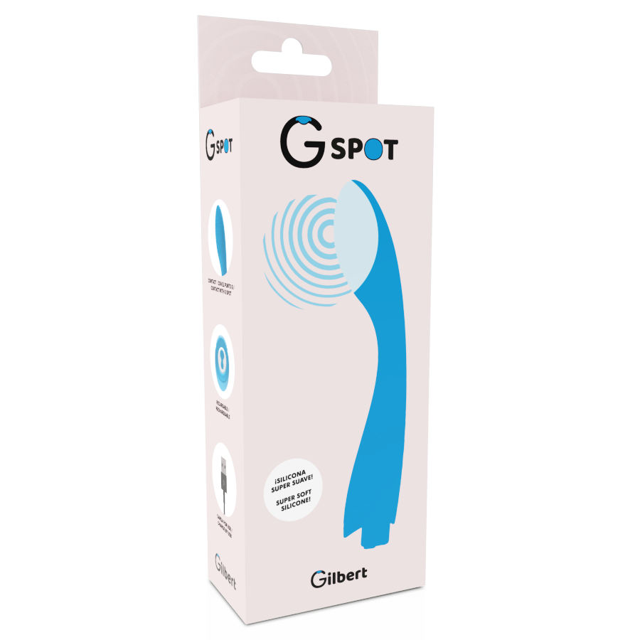 G-SPOT - VIBRADOR GYLBERT AZUL TURQUESA - Image 5