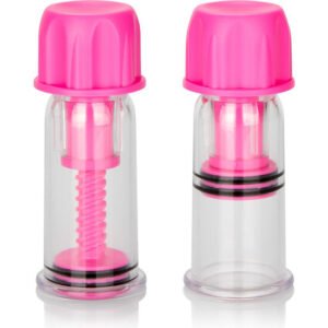 CALEXOTICS – VENTOSA DE SUCÇÃO DE MAMILOS VACCUM TWIST ROSA
