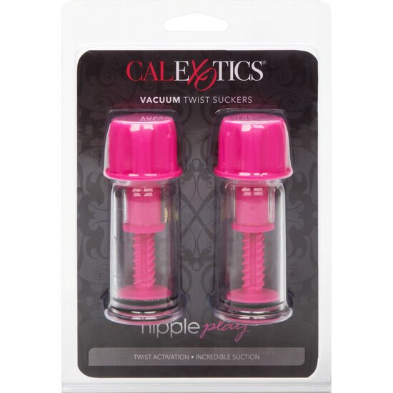 CALEXOTICS - VENTOSA DE SUCÇÃO DE MAMILOS VACCUM TWIST ROSA - Image 2