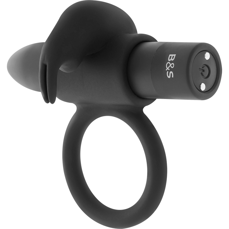 BLACK&SILVER - BURTON RING 10 MODOS DE VIBRAÇÃO PRETO - Image 2