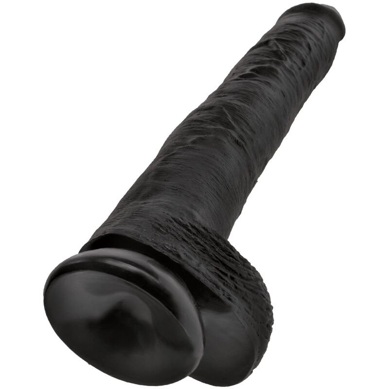KING COCK - PÊNIS REALÍSTICO COM BOLAS 30.5 CM PRETO - Image 5