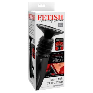 FETISH FANTASY SERIES – BODY DOCK THRUSTER DILDO CLAMP COM 7 MODOS DE EMPURRAR PRETO
