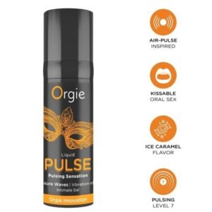 ORGIE – PULSE KISSABLE PULSING SENSATION GEL ÍNTIMO 15 ML