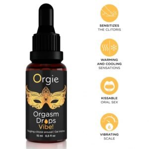 ORGIE – GOTAS VIBRATÓRIAS PARA ORGASMO! 15 ML