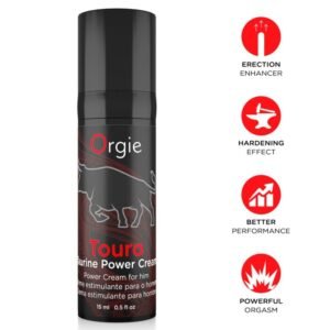 ORGIE – CREME PARA AUMENTAR A EREÇÃO TOURO 15 ML